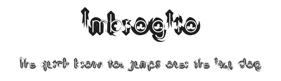 Imbroglio by Luc Mahler โ Decorative Font