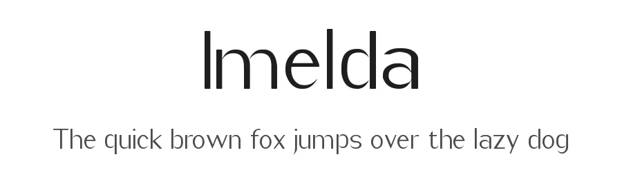 Imelda by Type Sailor — Sans Serif Font