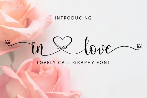 In Love Font by WinType — Wedding Font