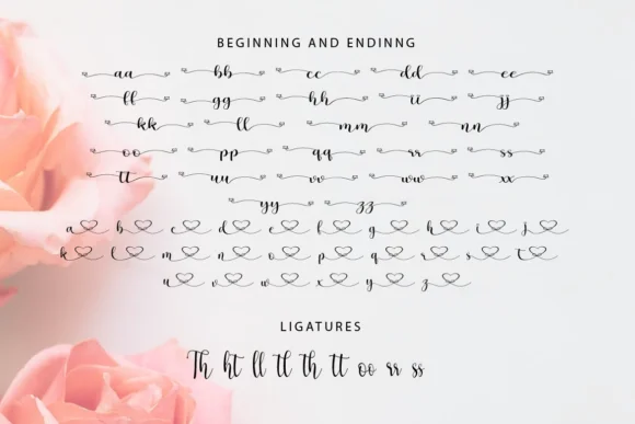 In Love Font by WinType — Wedding Font — thumbnail 9