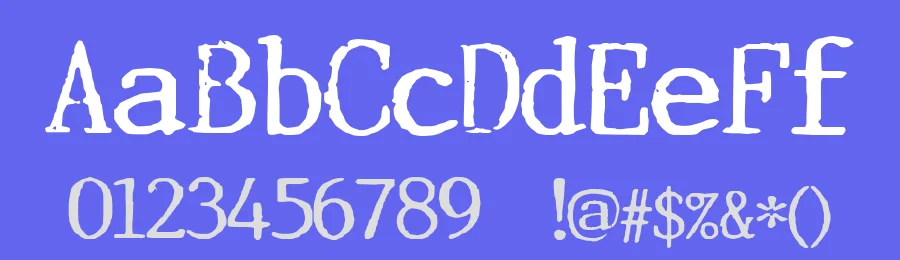 Incognitype by anke-art — Decorative Font — thumbnail 3