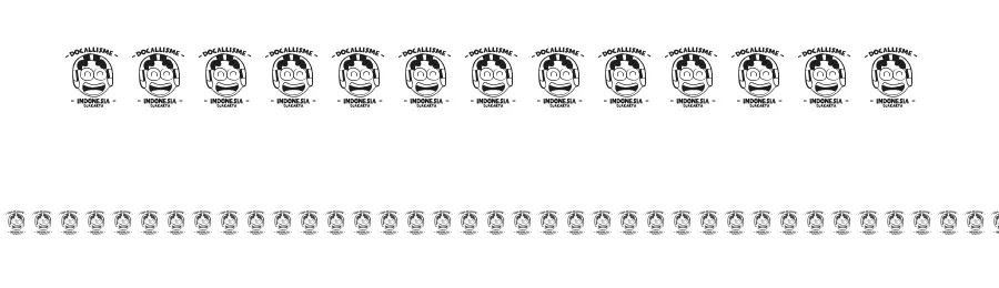 Indah Papuaku by The Docallisme - Amry Al Mursalaat — Decorative Font