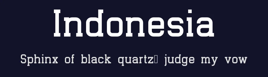 Indonesia by Graphicfresh — Serif Font — thumbnail 2