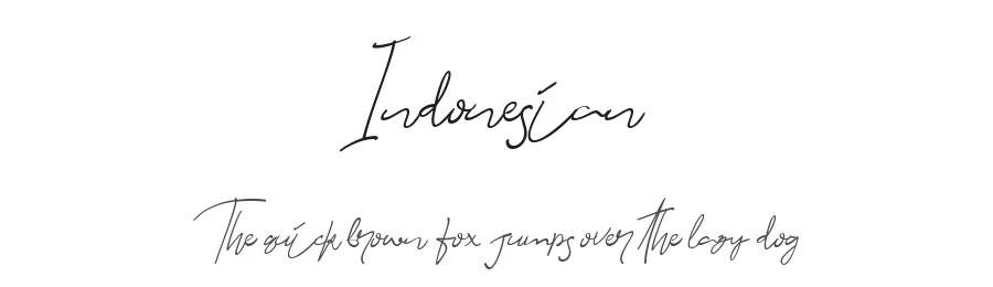 Indonesian