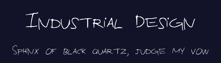 Industrial Design by Ian Bass — Script Handwritten Font — thumbnail 2