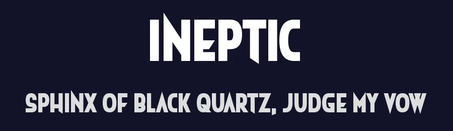 Ineptic by Chequered Ink — Sans Serif Font — thumbnail 2