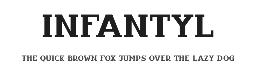 Infantyl by Nowak.tv — Decorative Font