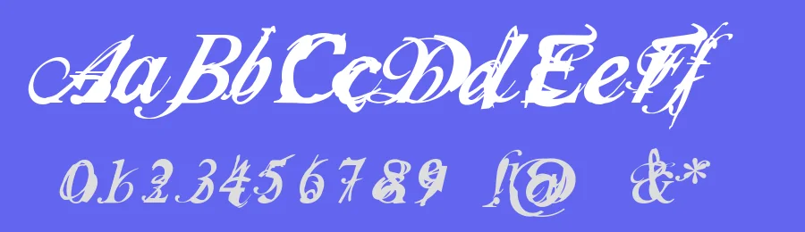 Infiltrace by Smoking Drum — Blackletter Font — thumbnail 3