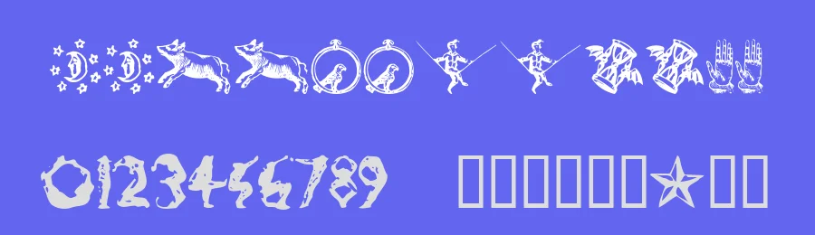 Infinit Dingbats by Shaun Cardinal — Dingbats Font — thumbnail 3