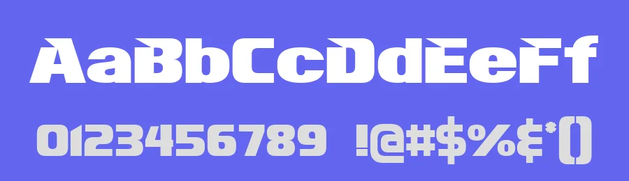 Infinite Justice by Insanitype — Display Font — thumbnail 3