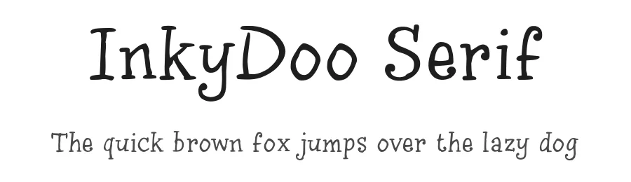 InkyDoo Serif
