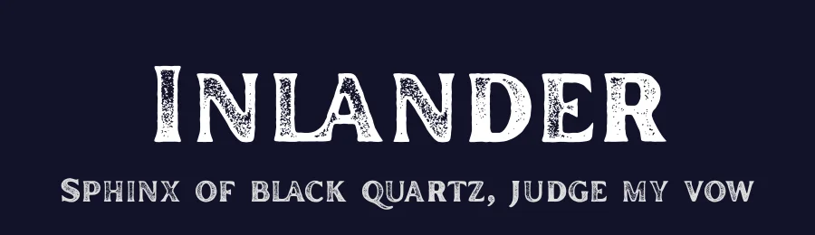 Inlander by Edignwn Type — Decorative Font — thumbnail 2