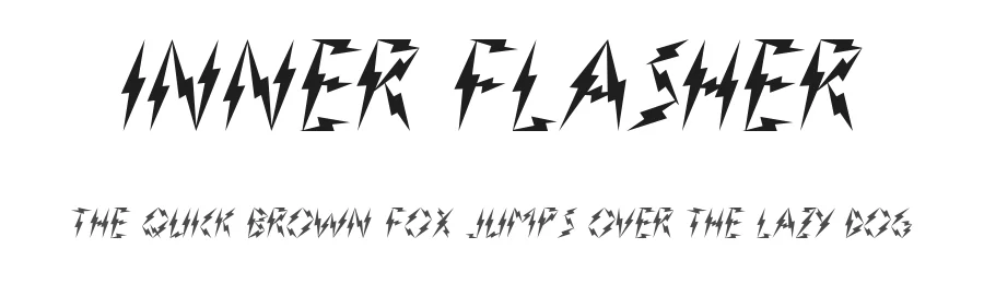 Inner Flasher by Walter Velez — Decorative Font