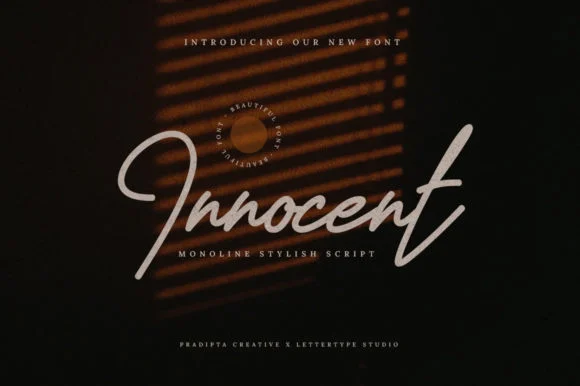 Innocent Script Font by pradiptacreative — Script Handwritten Font
