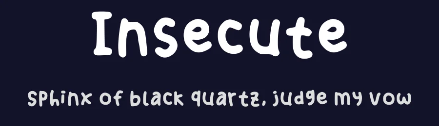 Insecute by Insecute — Script Handwritten Font — thumbnail 2