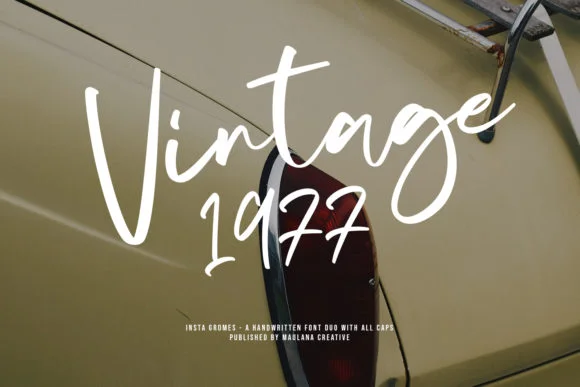 Insta Gromes Font by Maulana Creative — Script Handwritten Font — thumbnail 4