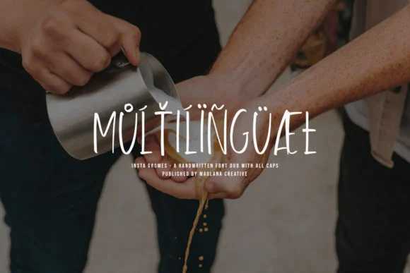 Insta Gromes Font by Maulana Creative — Script Handwritten Font — thumbnail 9