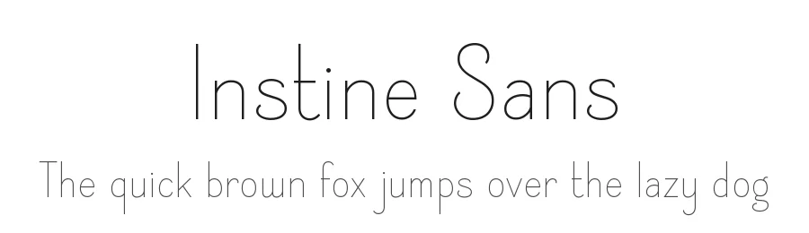 Instine Sans by Royaltype — Sans Serif Font