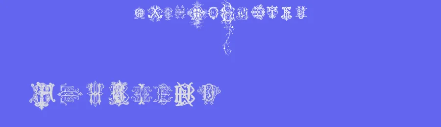 Intellecta Monograms Random Samples Four by Intellecta Design — Decorative Font — thumbnail 3