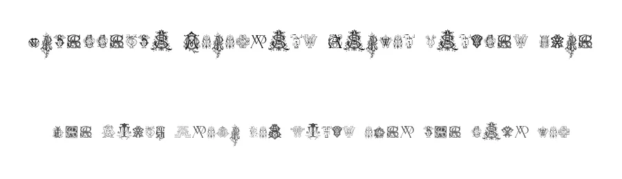 Intellecta Monograms Random Samples Nine