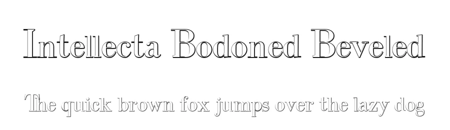 Intellecta Bodoned Beveled