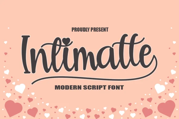 Intimatte Font by Supersemar Letter — Script Handwritten Font