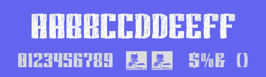 Intransigencia by Woodcutter — Decorative Font — thumbnail 3