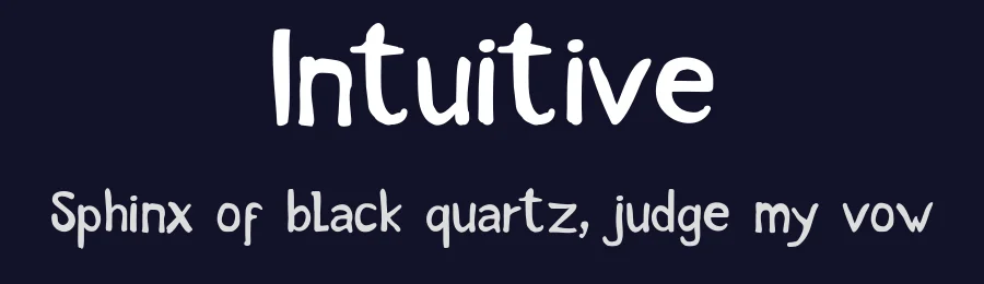 Intuitive by Bruno  de Souza Leão — Script Handwritten Font — thumbnail 2