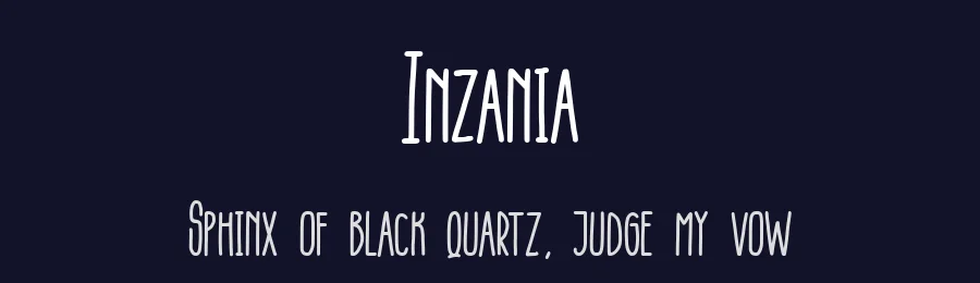 Inzania by Kong Font — Script Handwritten Font — thumbnail 2