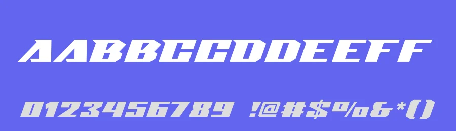 Iron Bridge by Kong Font — Display Font — thumbnail 3