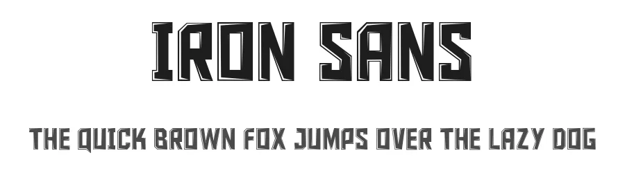 Iron Sans