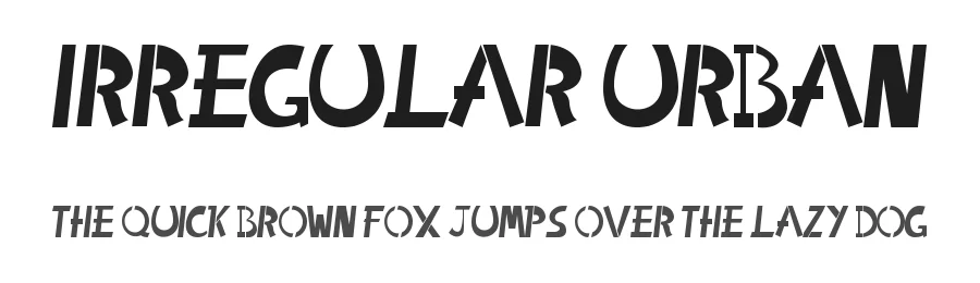 Irregular Urban
