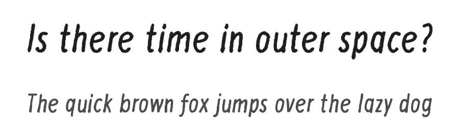 Is there time in outer space?
