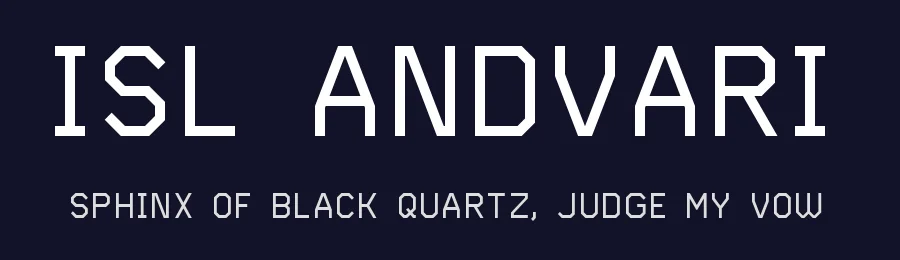 ISL Andvari by Isurus Labs — Display Font — thumbnail 2