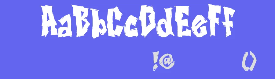 It Must Be Destroyed by Tony O'Farrell — Decorative Font — thumbnail 3
