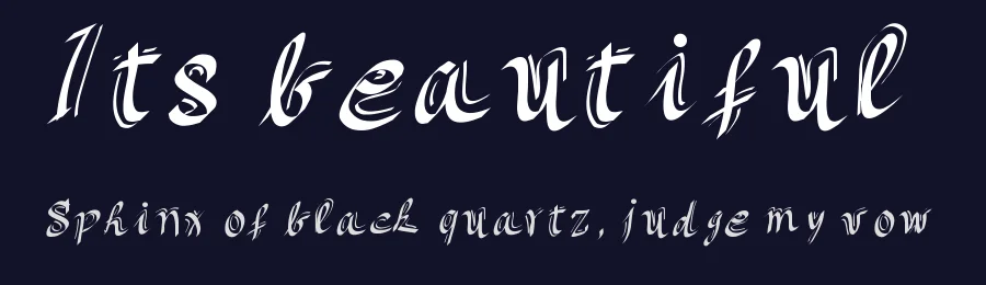 Its beautiful by Gaelleing — Script Handwritten Font — thumbnail 2