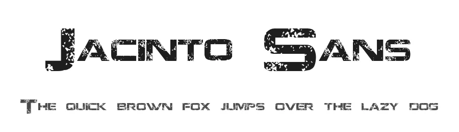 Jacinto Sans by TracerTong Fontworks — Display Font