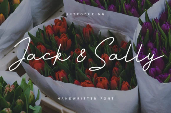 Jack and Sally Font by Maulana Creative by Maulana Creative — Script Handwritten Font