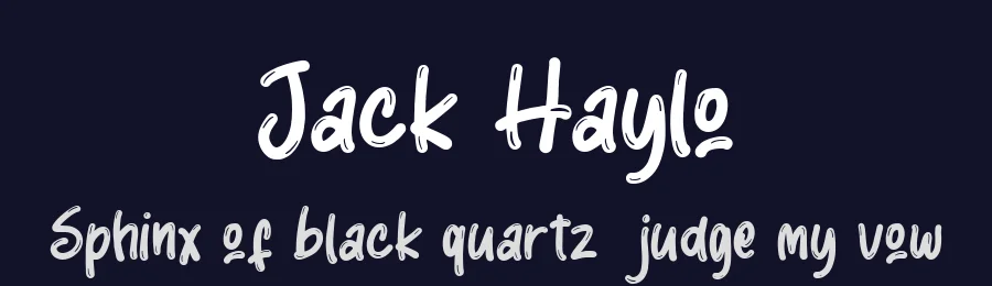 Jack Haylo by MikroType Std — Decorative Font — thumbnail 2