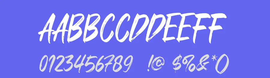 Jackbrush by Khurasan — Script Handwritten Font — thumbnail 3