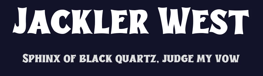 Jackler West by Blankids — Decorative Font — thumbnail 2