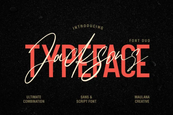 Jacksons Duo Font by Maulana Creative — Script Handwritten Font