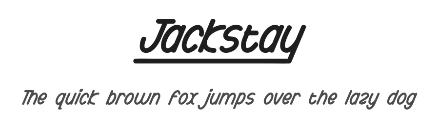 Jackstay by Noah Type — Decorative Font