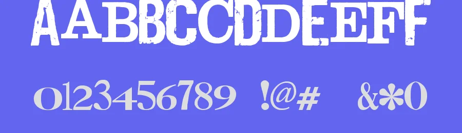Jailbird Jenna — Decorative Font — thumbnail 3