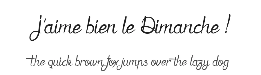 J'aime bien le Dimanche !