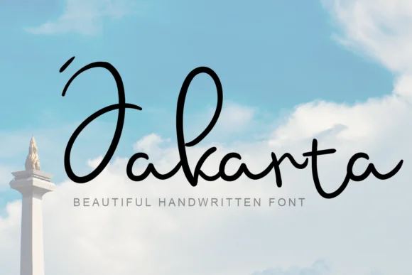 Jakarta Font by Genara.studio by Genara.studio — Script Handwritten Font