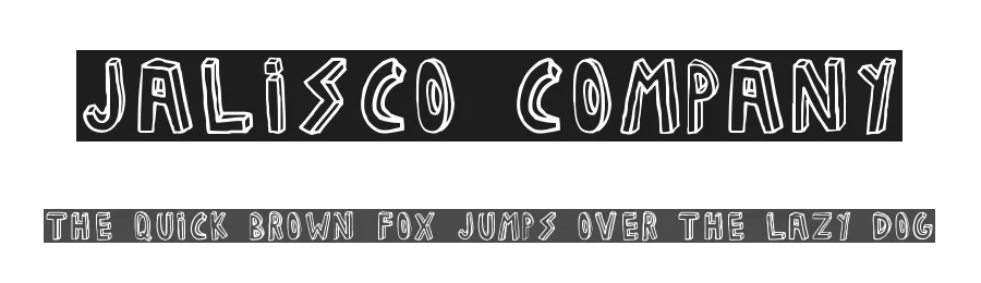 Jalisco Company by Woodcutter — Decorative Font