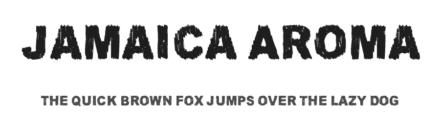 Jamaica Aroma by Juha Korhonen — Decorative Font