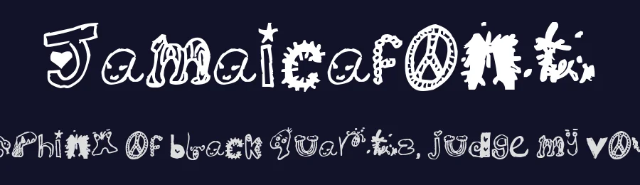 Jamaicafont by JamaicaFunk — Decorative Font — thumbnail 2