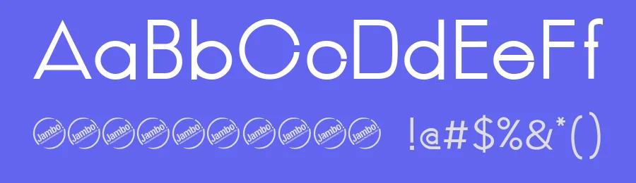 Jambetica by Jambo! Fonts & Design — Sans Serif Font — thumbnail 3